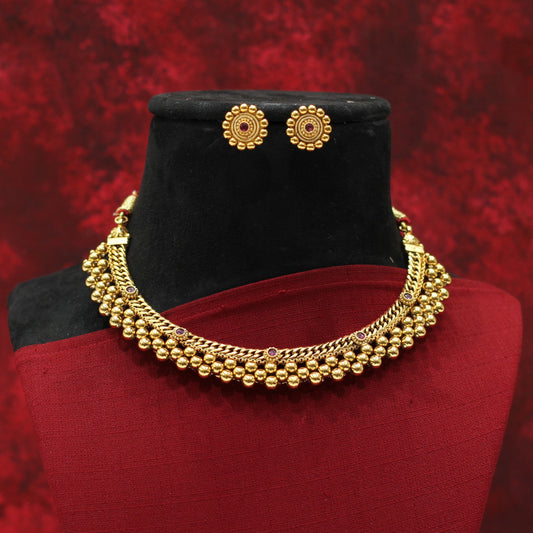 MATT NECKLACE SET