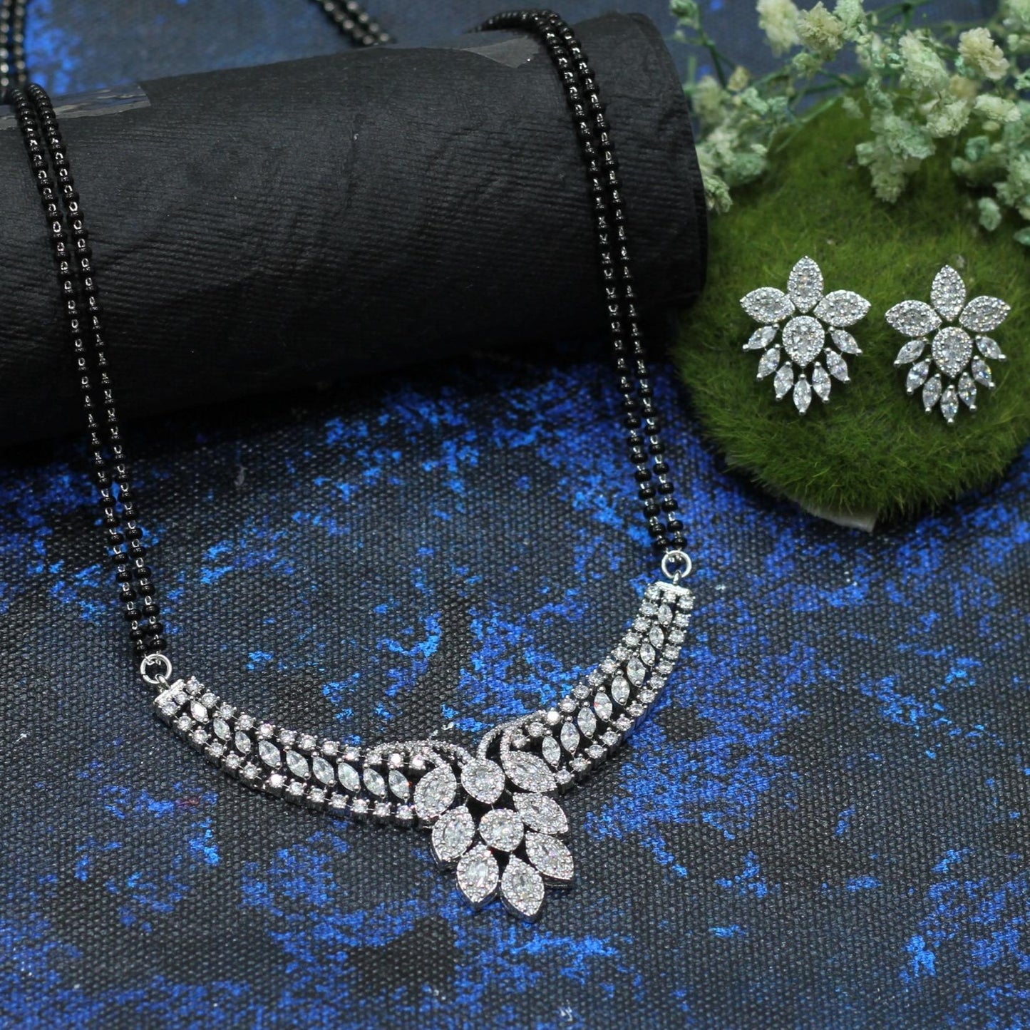 SILVER PLATED AD MANGALSUTRA
