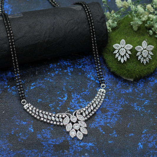 SILVER PLATED AD MANGALSUTRA
