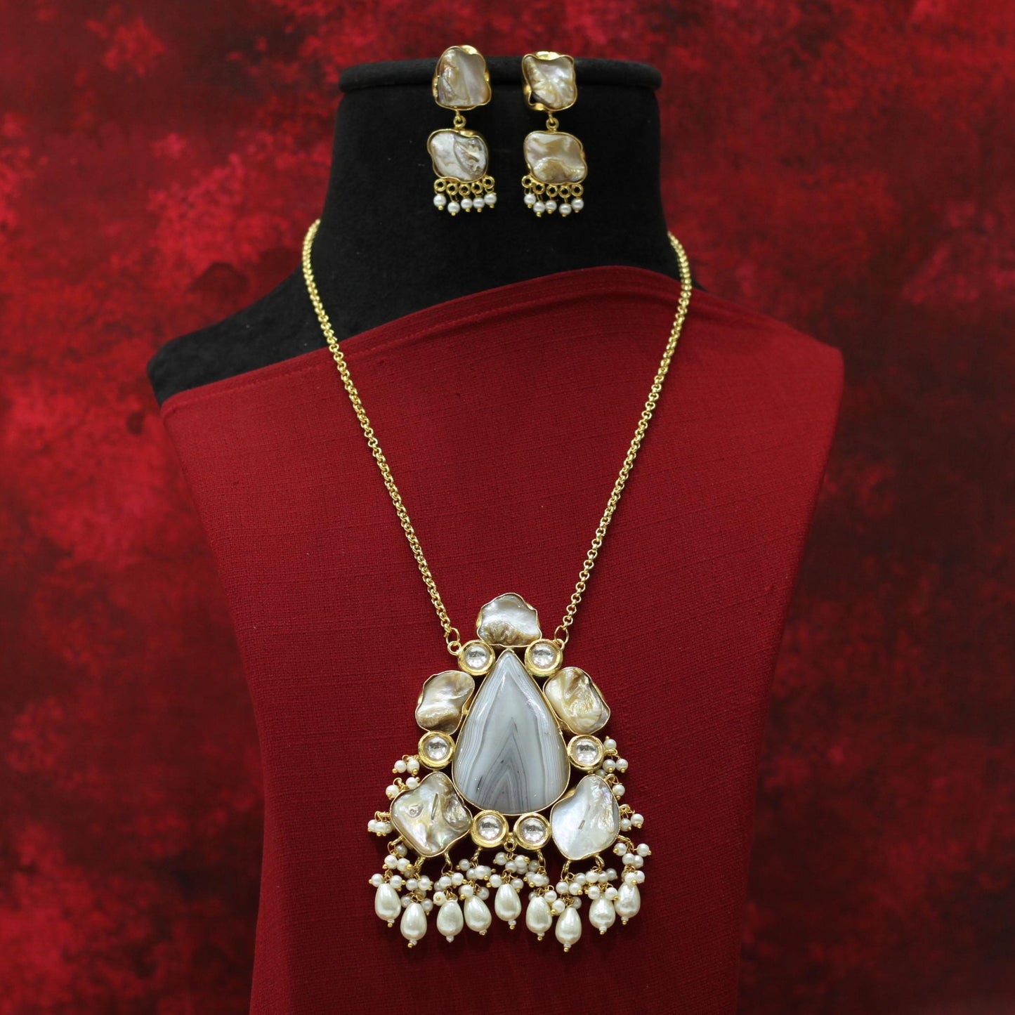 BEADS NECKLACE SET