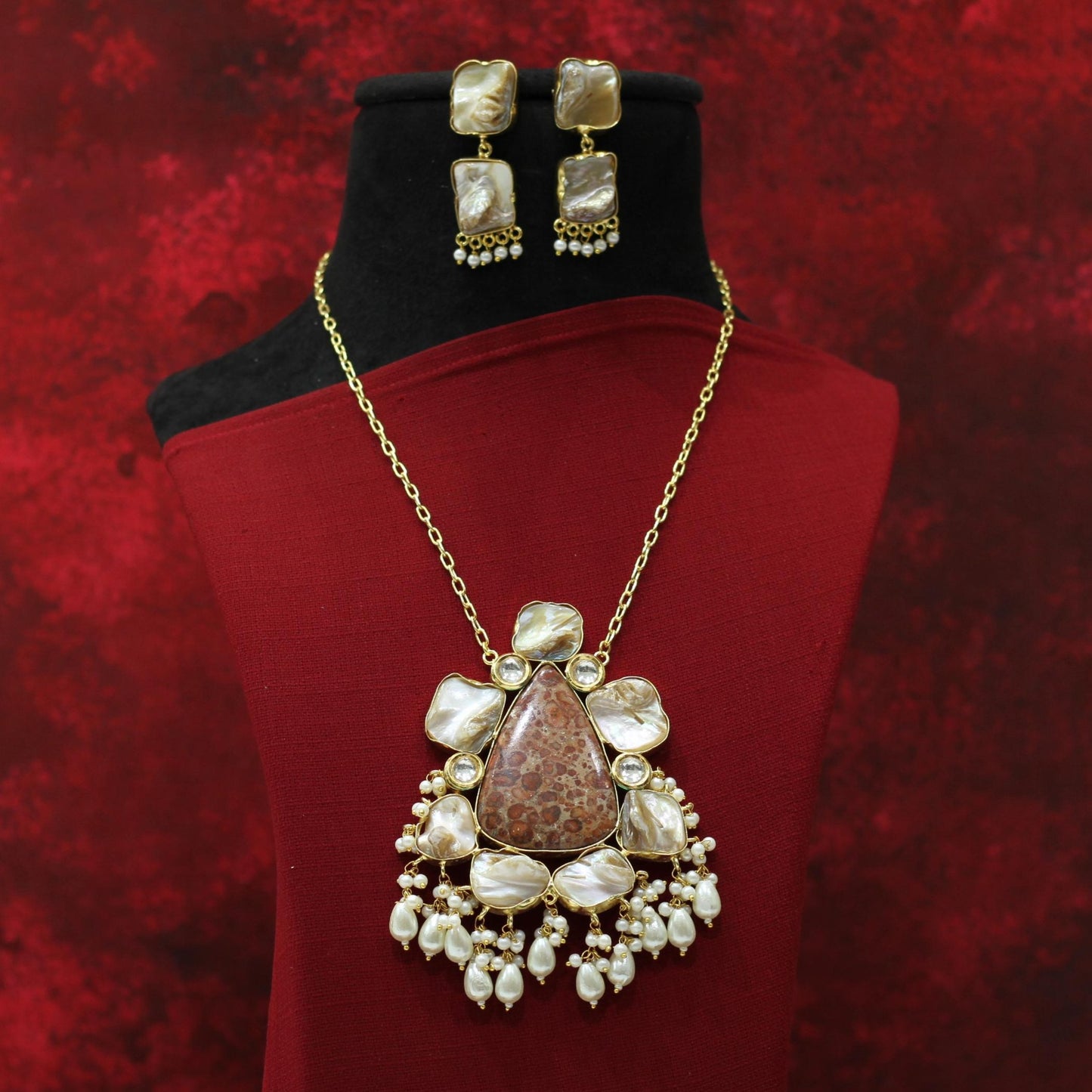 BEADS NECKLACE SET