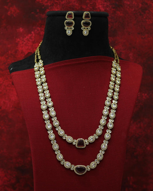 Victorian Antique AD Long Necklace Set