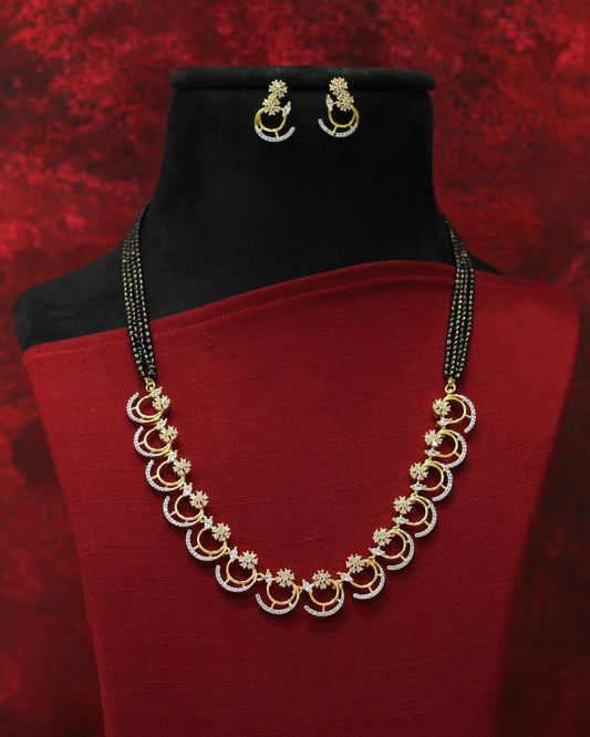 AD NECKLACE MANGALSUTRA