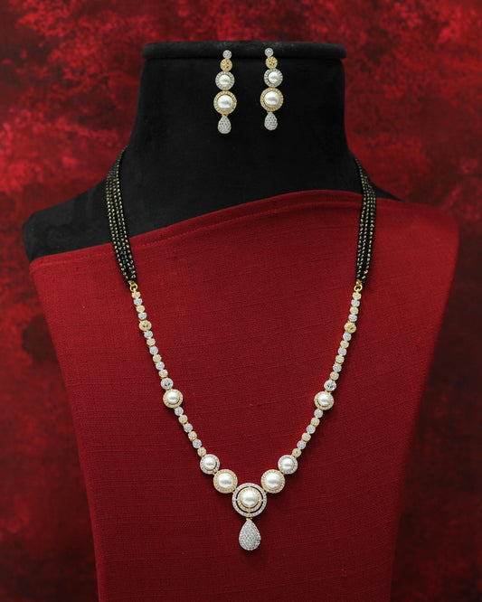 AD NECKLACE MANGALSUTRA