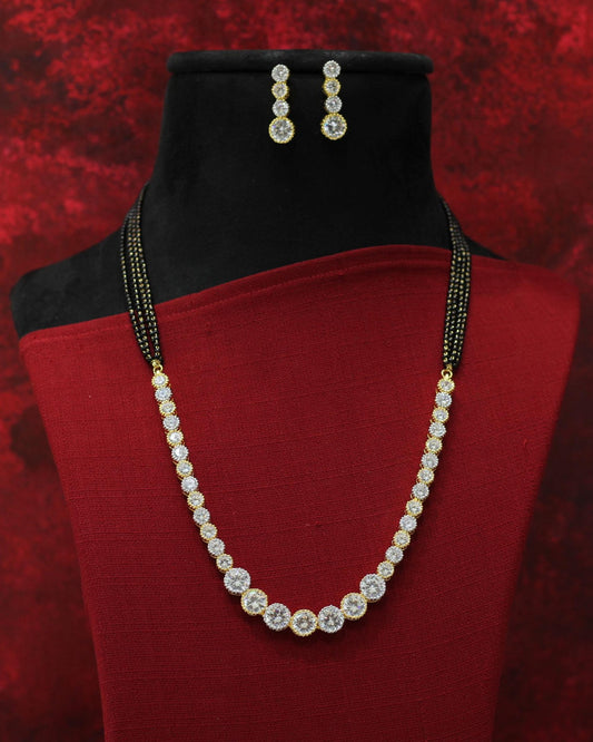 AD NECKLACE MANGALSUTRA