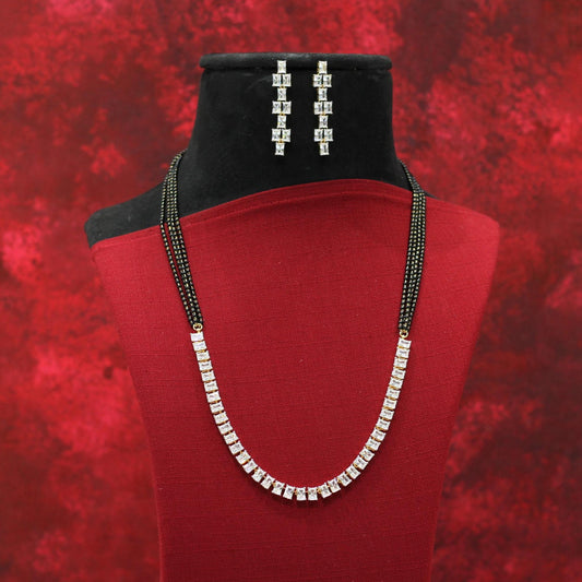 AD NECKLACE MANGALSUTRA SET