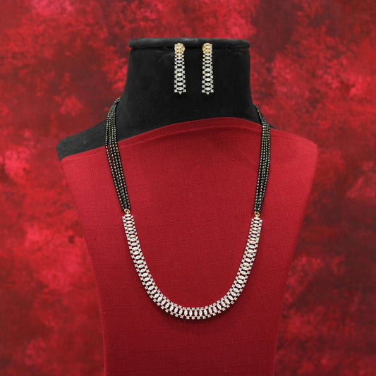 AD NECKLACE MANGALSUTRA SET