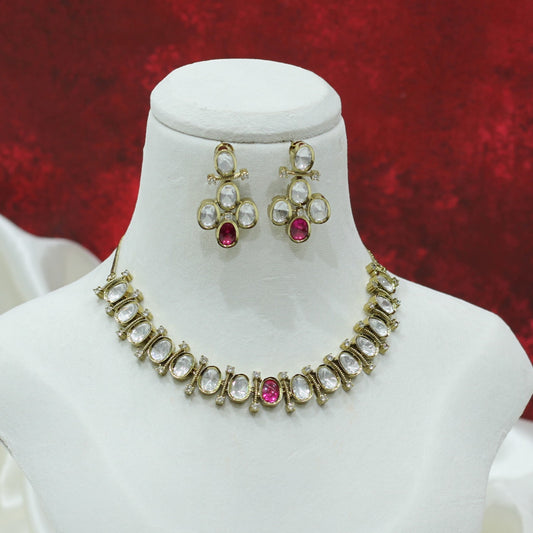 VILANDI KUNDAN NECKLACE SET