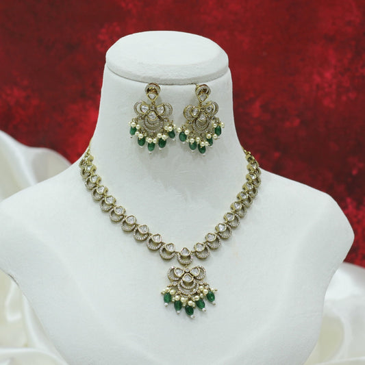 VILANDI KUNDAN NECKLACE SET
