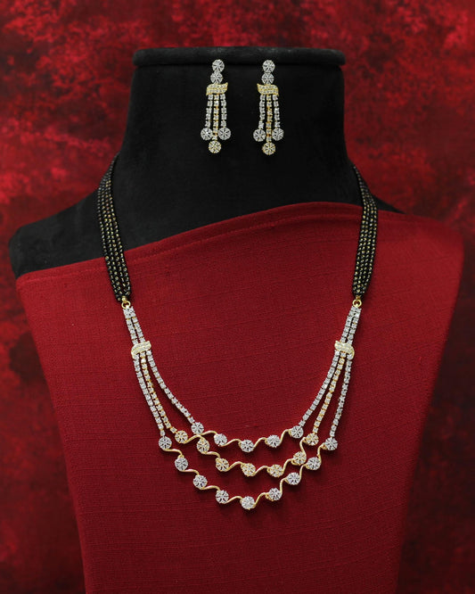 AD NECKLACE MANGALSUTRA