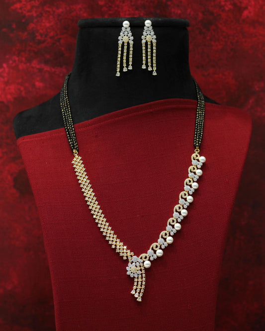 AD NECKLACE MANGALSUTRA