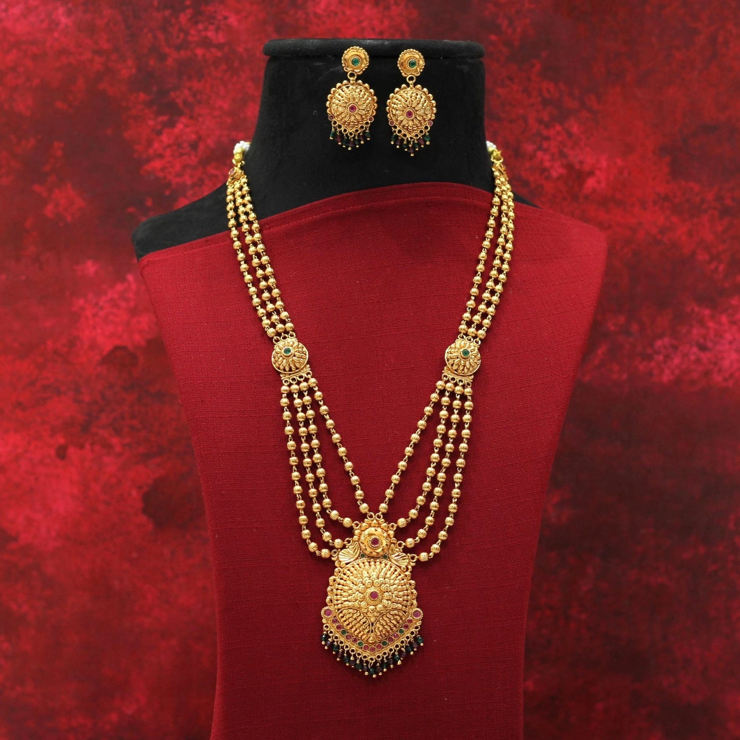 MATT FINISH NECKLACE SET