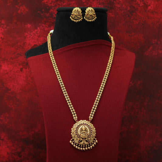 RAJWADI MATT NECKLACE