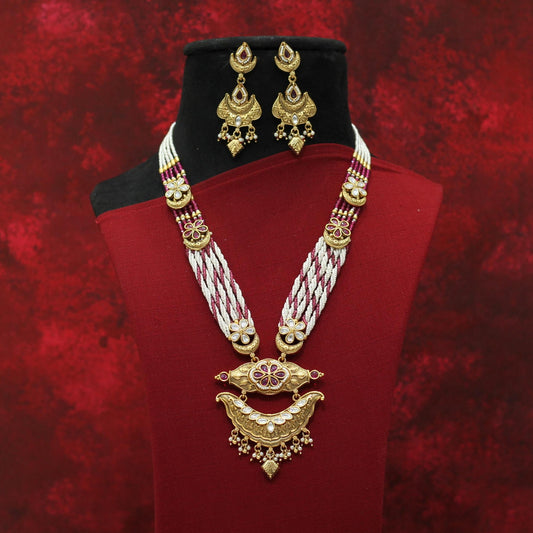 MOTI NECKLACE SET