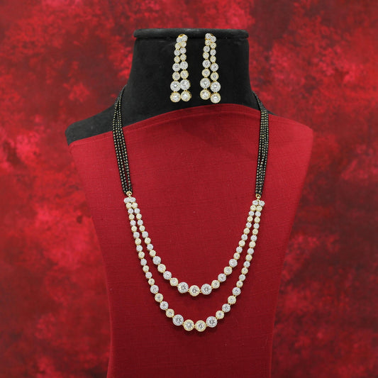 AD NECKLACE MANGALSUTRA SET