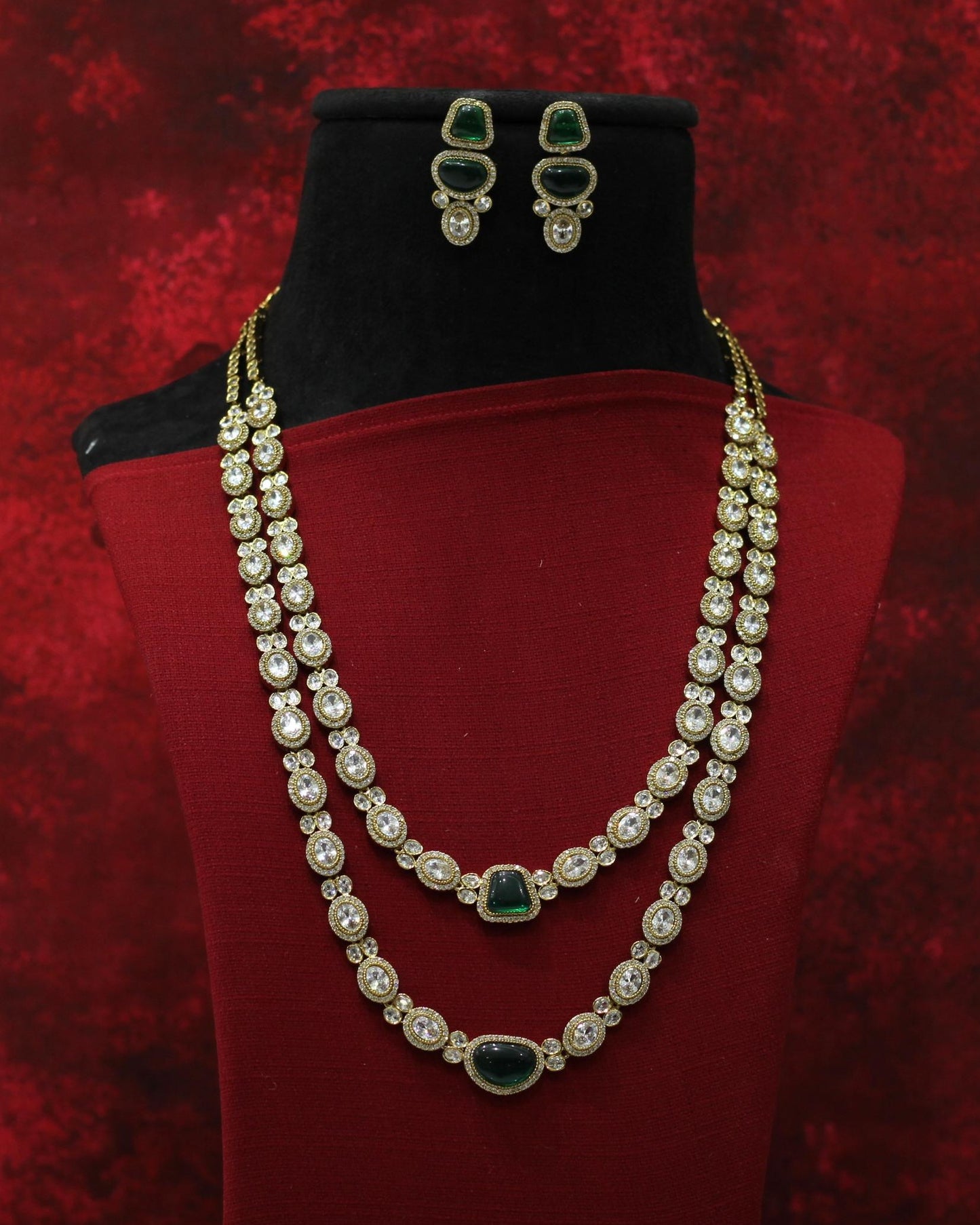 Victorian Antique AD Long Necklace Set