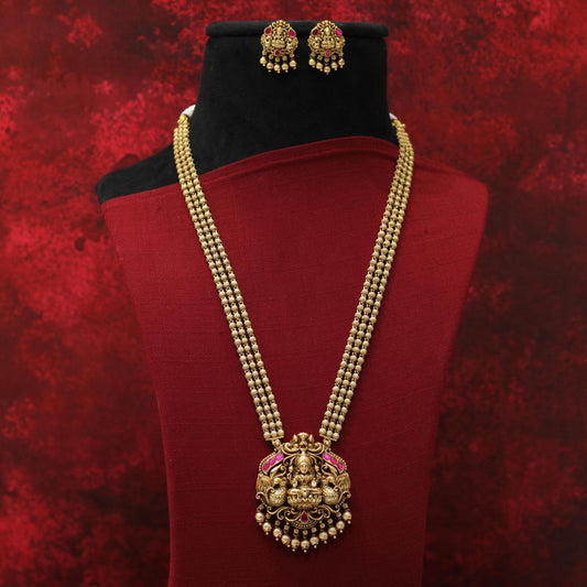 RAJWADI MATT NECKLACE
