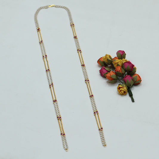 MOTI MALA FOR 2 HOOK PENDENT
