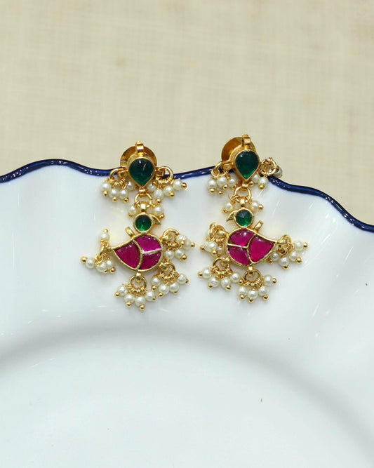 KUNDAN EARRING
