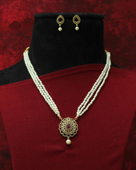MOTI NECKLACE SET