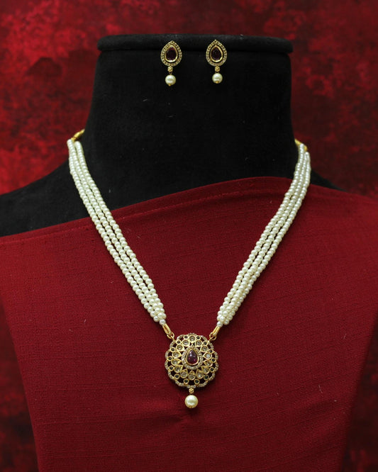 MOTI NECKLACE SET