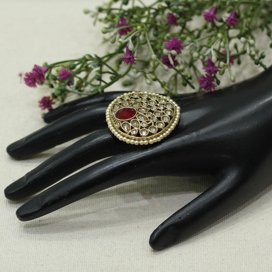 Mehendi Finger Ring