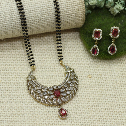 Victorian Antique Finish AD Mangalsutra
