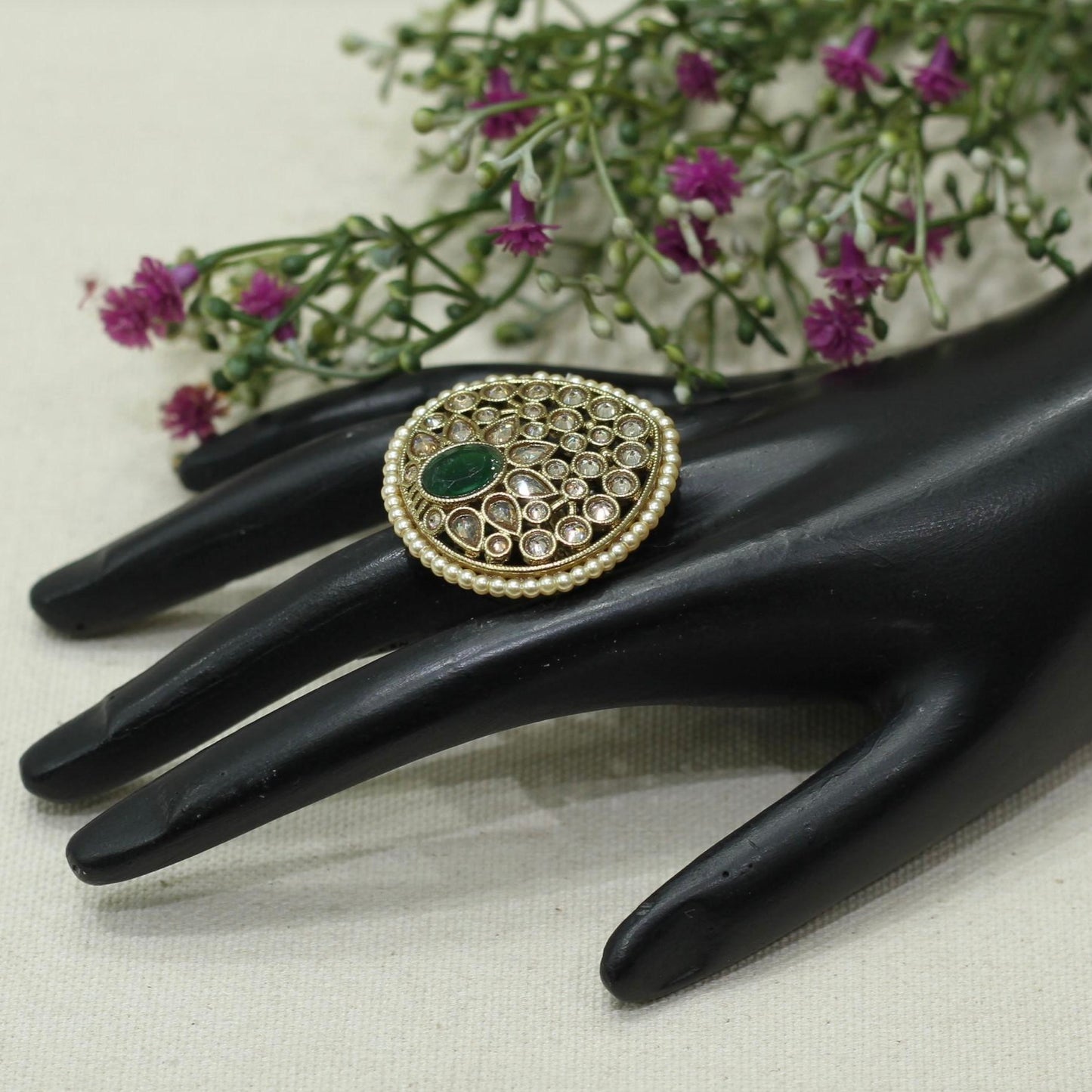 Mehendi Finger Ring