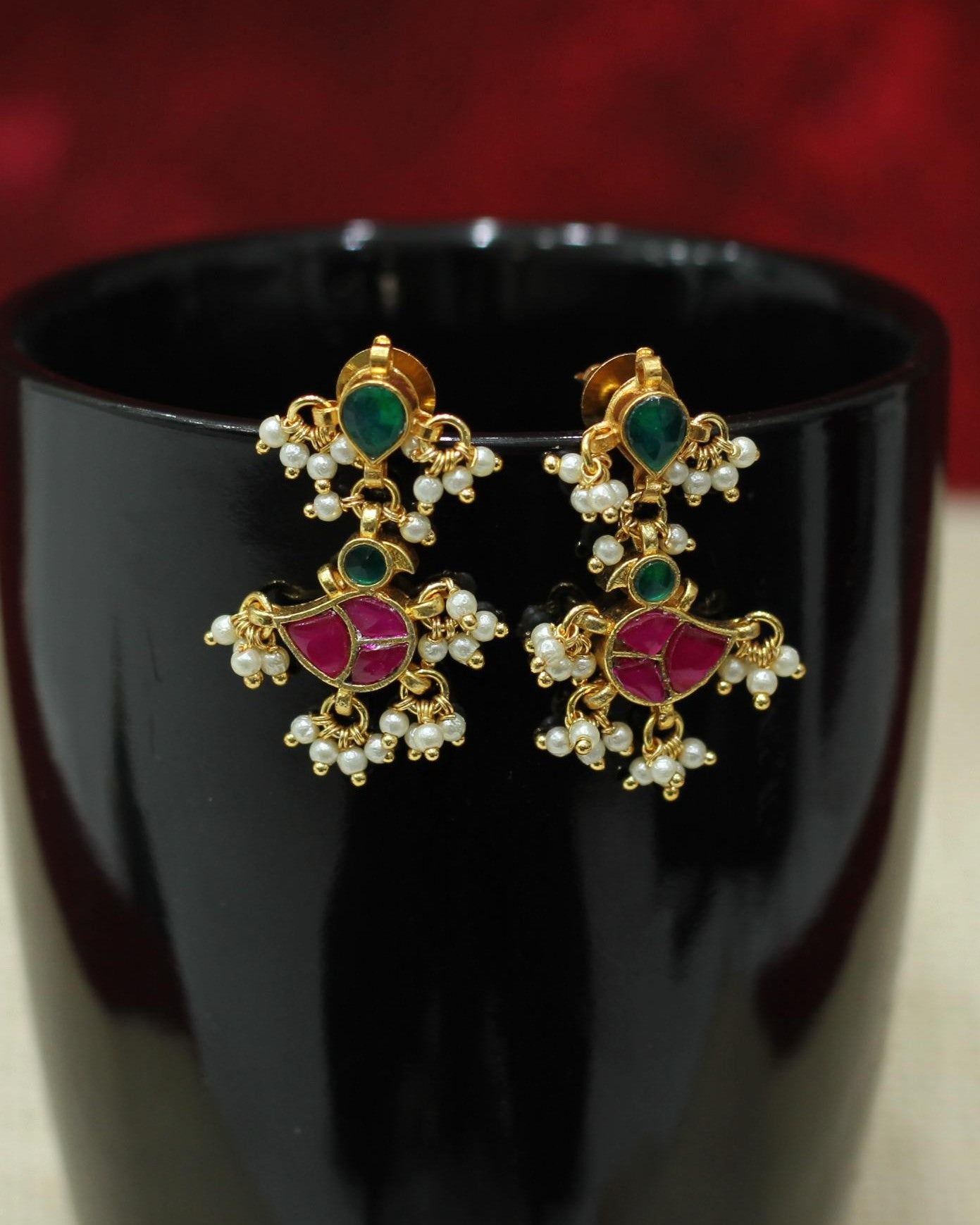 KUNDAN EARRING