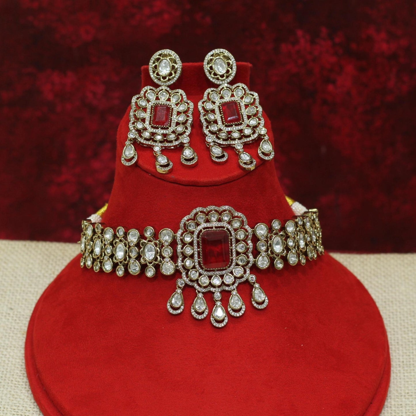 VILANDI KUNDAN NECKLACE SET